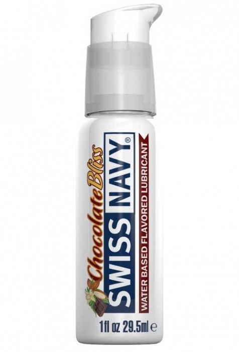 Лубрикант с ароматом шоколада Swiss Navy Chocolate Bliss Lube - 29,5 мл. - Swiss navy - купить с доставкой в Ростове-на-Дону