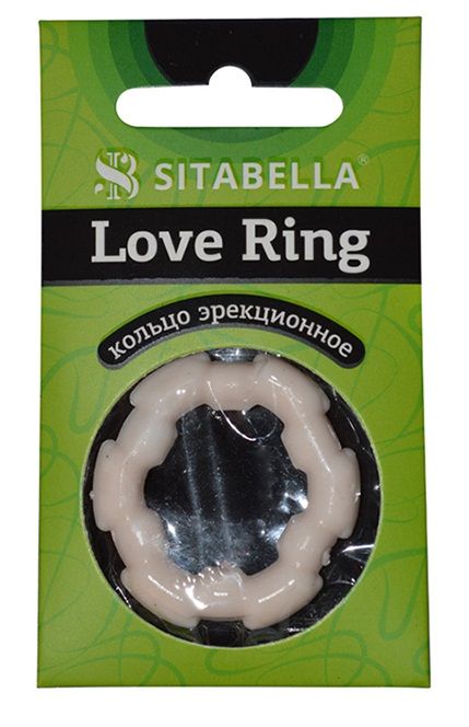 Фигурное эрекционное кольцо из киберкожи - Sitabella - в Ростове-на-Дону купить с доставкой