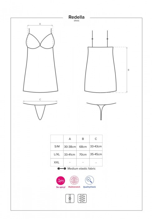 Элегантное платье на шнуровке Redella - Obsessive купить с доставкой