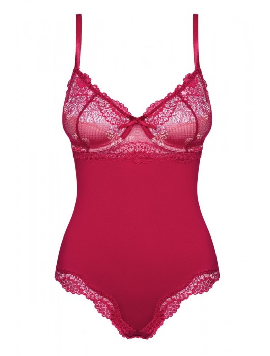 Оригинальное боди Rosalyne с кружевом - Obsessive купить с доставкой