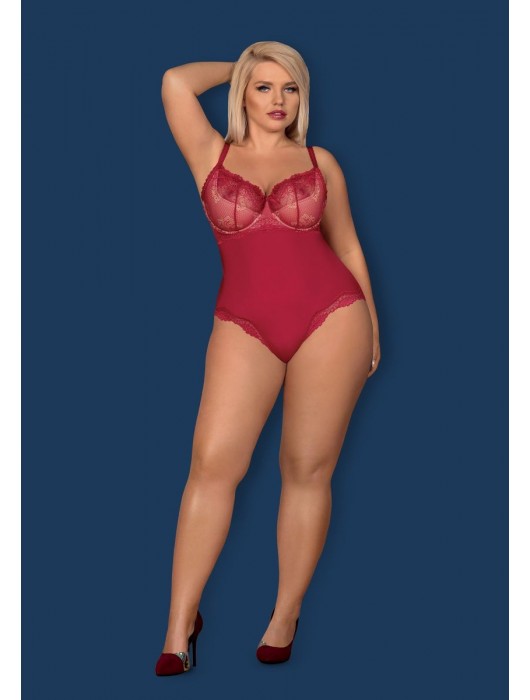 Оригинальное боди Rosalyne с кружевом - Obsessive купить с доставкой