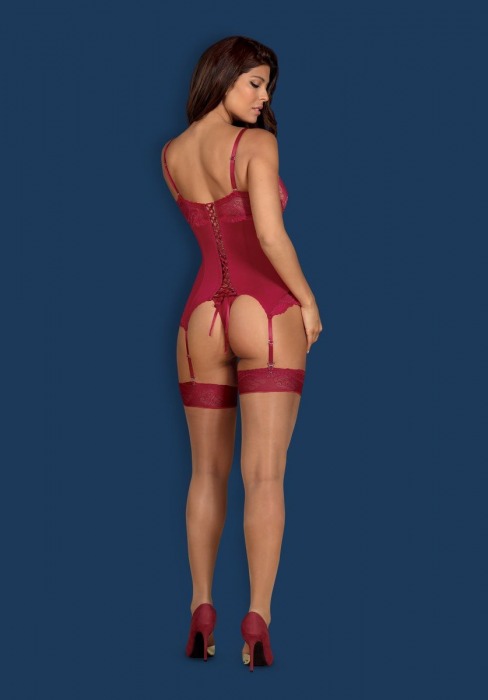 Оригинальный кружевной корсаж Rosalyne - Obsessive купить с доставкой