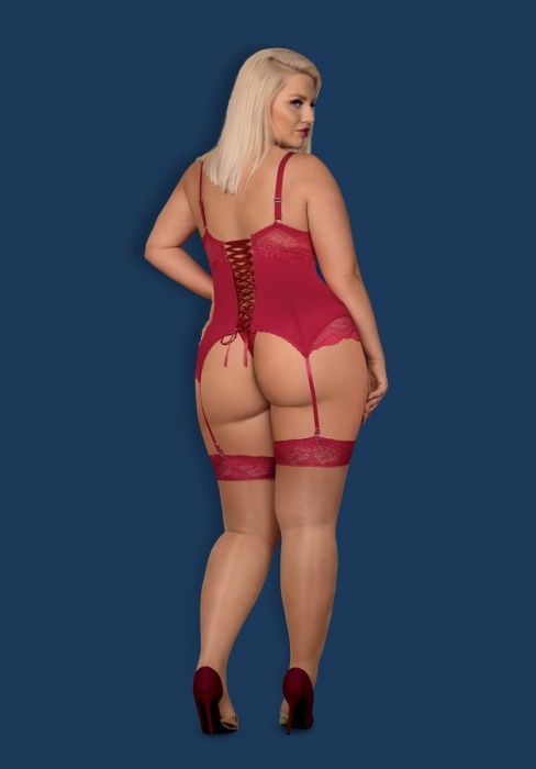 Оригинальный женский кружевной корсаж Rosalyne - Obsessive купить с доставкой