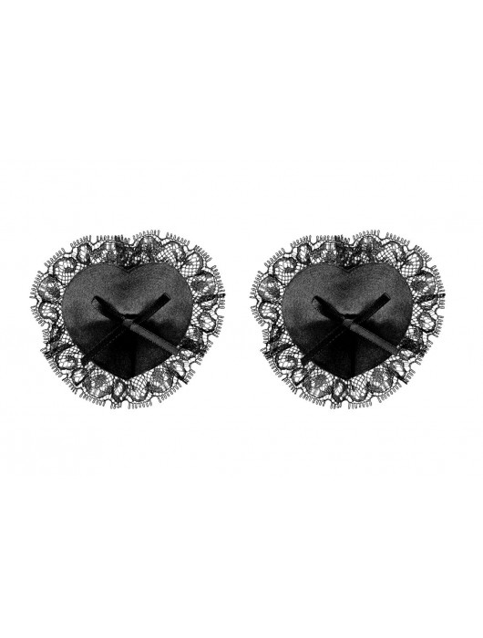 Черные пэстисы Letica с кружевом - Obsessive купить с доставкой