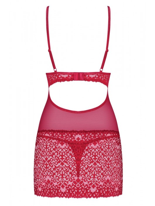 Пикантная короткая сорочка Lividia - Obsessive купить с доставкой