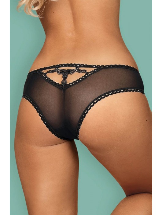 Изящные полупрозрачные трусики Tricy - Obsessive купить с доставкой