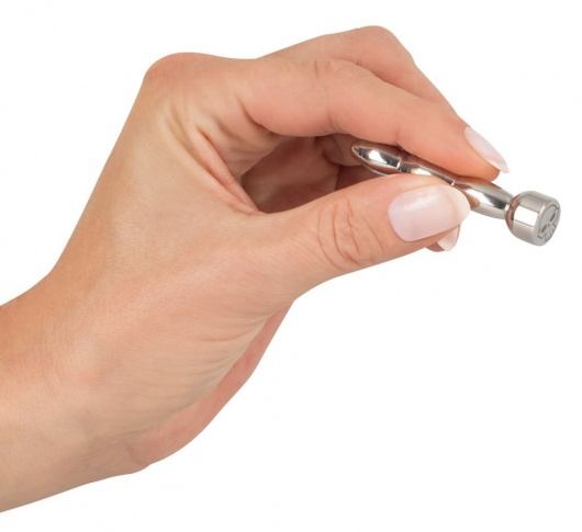 Металлический уретральный плаг Penis Plug Sperm Stopper Skull - Orion - купить с доставкой в Ростове-на-Дону