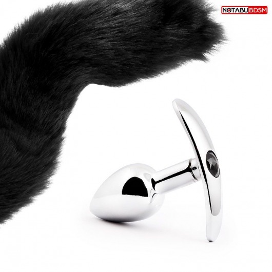 Игровой набор в черном цвете: ободок-ушки, анальная пробка, хвостик - Bior toys - купить с доставкой в Ростове-на-Дону