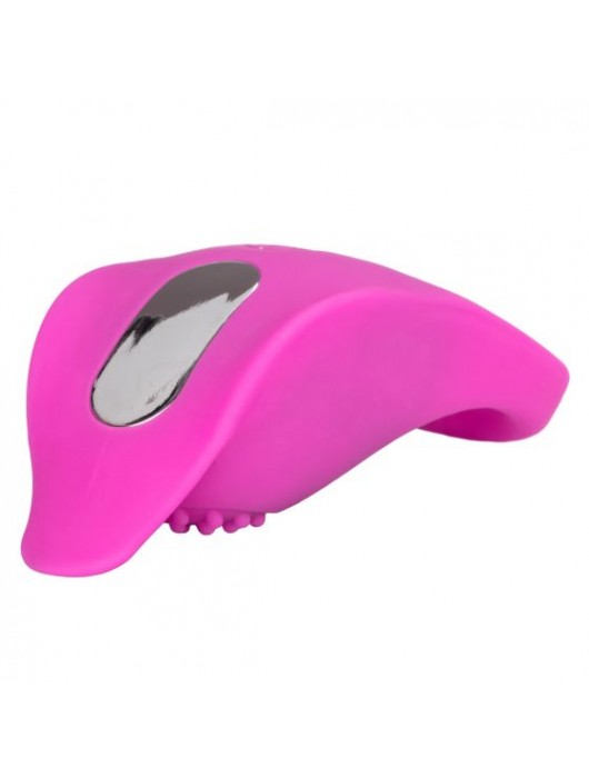Ярко-розовое эрекционное виброкольцо Silicone Rechargeable Teasing Enhancer - California Exotic Novelties - в Ростове-на-Дону купить с доставкой