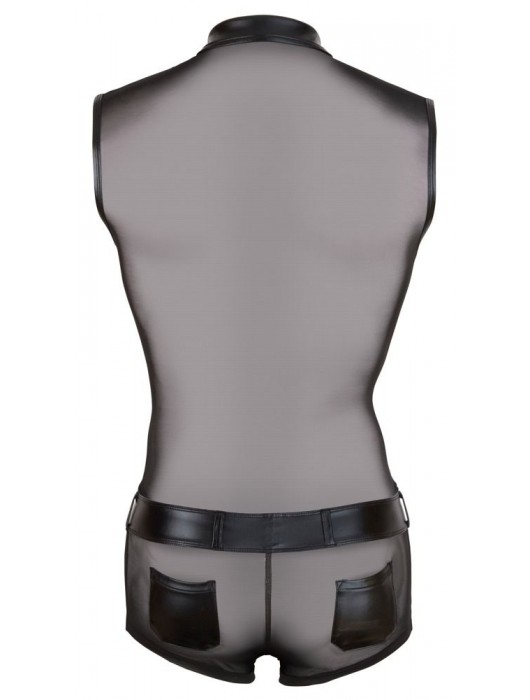 Сексуальный полупрозрачный комбинезон с кармашками - Orion купить с доставкой