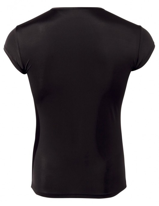 Эластичная футболка с воротом на кнопках - Orion купить с доставкой