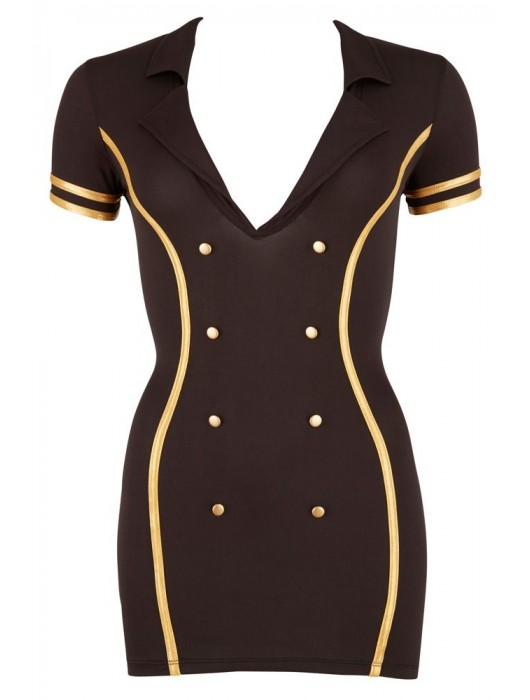 Черно-золотое платье стюардессы - Orion купить с доставкой