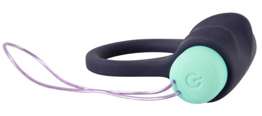 Темно-фиолетовое эрекционное кольцо с вибропулей и пультом ДУ - Orion - в Ростове-на-Дону купить с доставкой