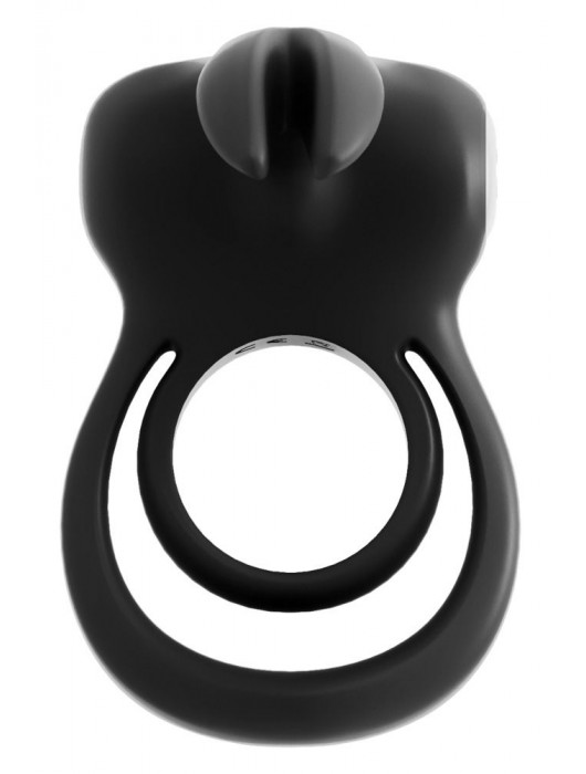 Черное эрекционное кольцо VeDO Thunder Bunny - VeDO - в Ростове-на-Дону купить с доставкой