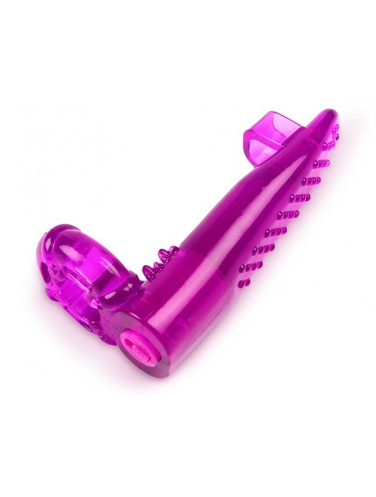 Фиолетовая рельефная насадка на член - Brazzers - в Ростове-на-Дону купить с доставкой