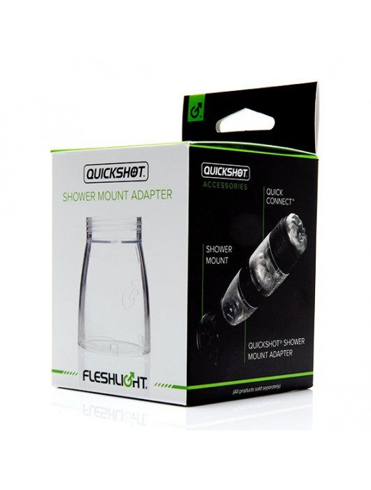 Адаптер для мастурбаторов Fleshlight Quickshot и присоски Shower Mount - Fleshlight - в Ростове-на-Дону купить с доставкой