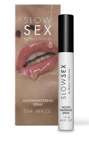 Спрей для усиления слюноотделения Slow Sex Mouthwatering Spray - 13 мл. - Bijoux Indiscrets - купить с доставкой в Ростове-на-Дону