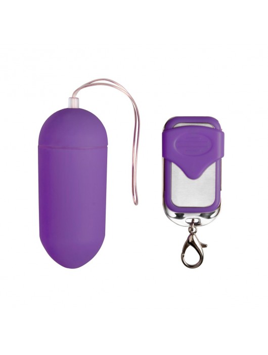 Фиолетовое виброяйцо Easytoys Vibration Egg с пультом ДУ - ONE DC B.V.