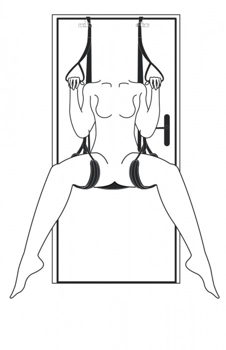 Секс-качели с фиксацией на двери Easytoys Leg   Bum Support Over The Door Swing - EDC Wholesale - купить с доставкой в Ростове-на-Дону