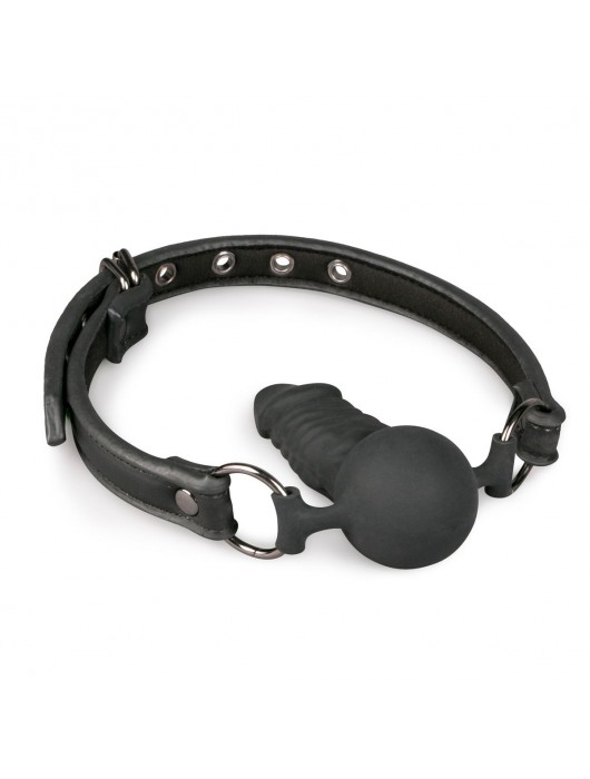 Кляп в виде пениса Easytoys Ball Gag With Silicone Dong - ONE DC B.V. - купить с доставкой в Ростове-на-Дону