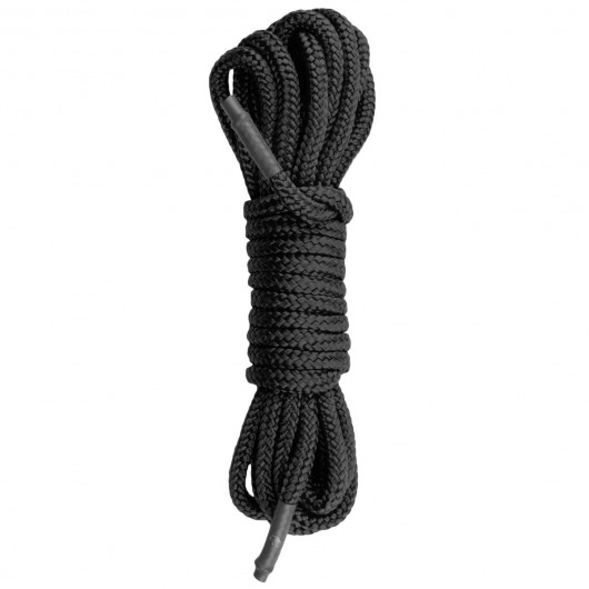 Черная веревка для бондажа Easytoys Bondage Rope - 5 м. - Easy toys - купить с доставкой в Ростове-на-Дону