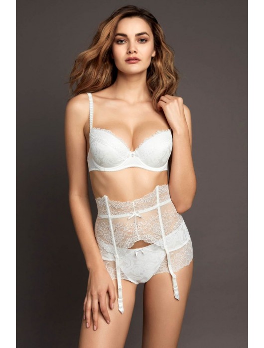 Эффектный широкий кружевной пояс для чулок - Laete купить с доставкой