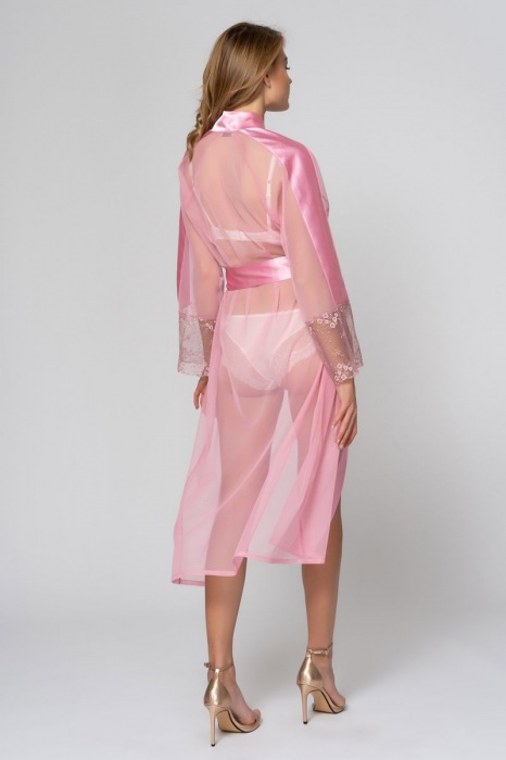 Соблазнительный пеньюар с атласной отделкой и вышивкой - Laete купить с доставкой