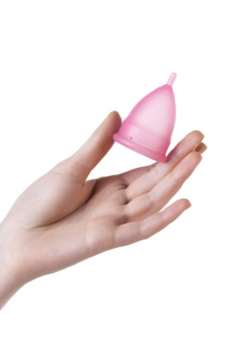 Розовая менструальная чаша - размер S - Штучки-дрючки - купить с доставкой в Ростове-на-Дону