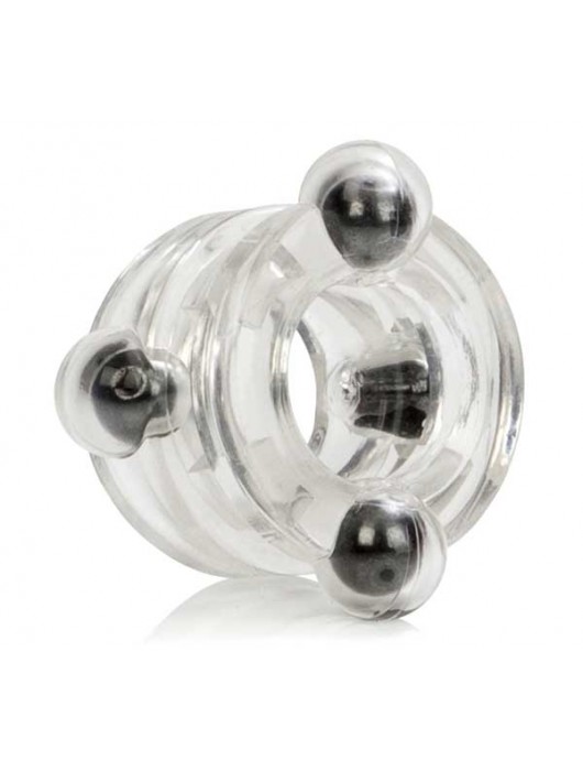 Двойное эрекционное кольцо с магнитами Magnetic Power Ring - California Exotic Novelties - в Ростове-на-Дону купить с доставкой