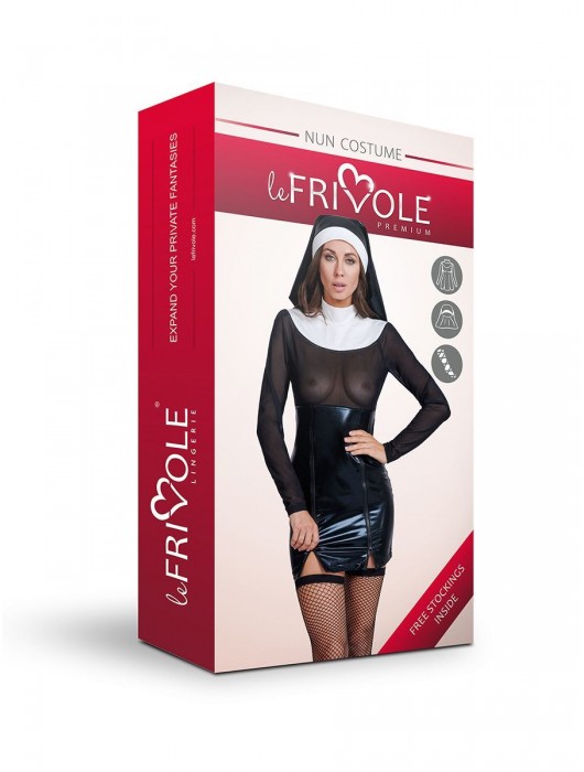 Сексуальный костюм монашки - Le Frivole купить с доставкой