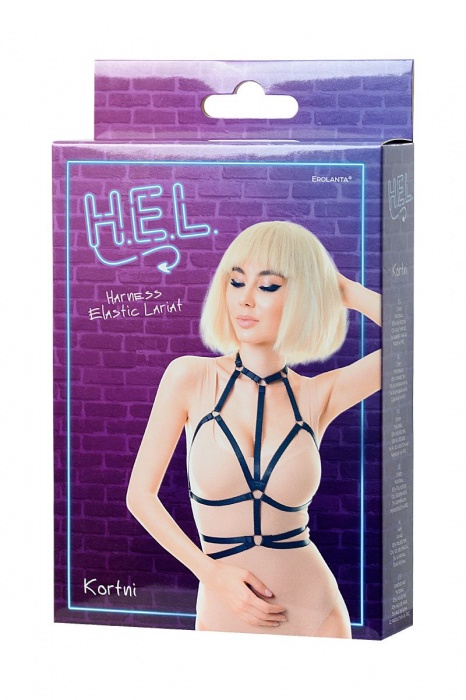 Черная портупея H.E.L. Kortni - ToyFa купить с доставкой