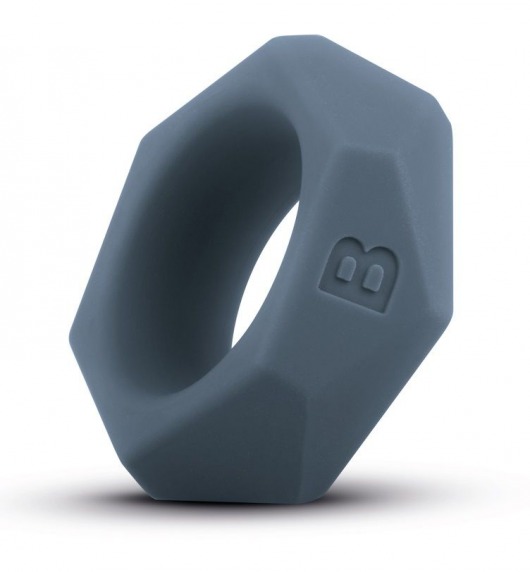 Темно-серое эрекционное кольцо в виде гайки - ONE DC B.V. - в Ростове-на-Дону купить с доставкой
