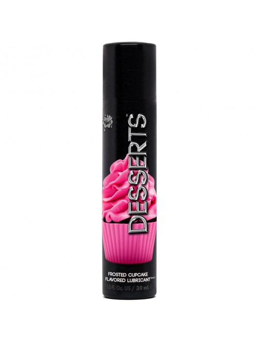 Лубрикант Wet Desserts Frosted Cupcake с ароматом капкейка - 30 мл. - Wet International Inc. - купить с доставкой в Ростове-на-Дону