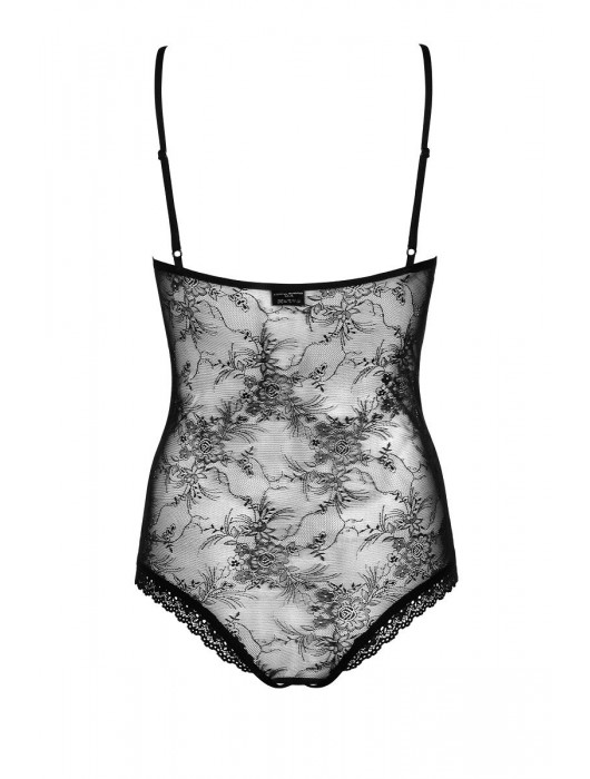 Кружевное тедди Slevika с интимным доступом - Obsessive купить с доставкой