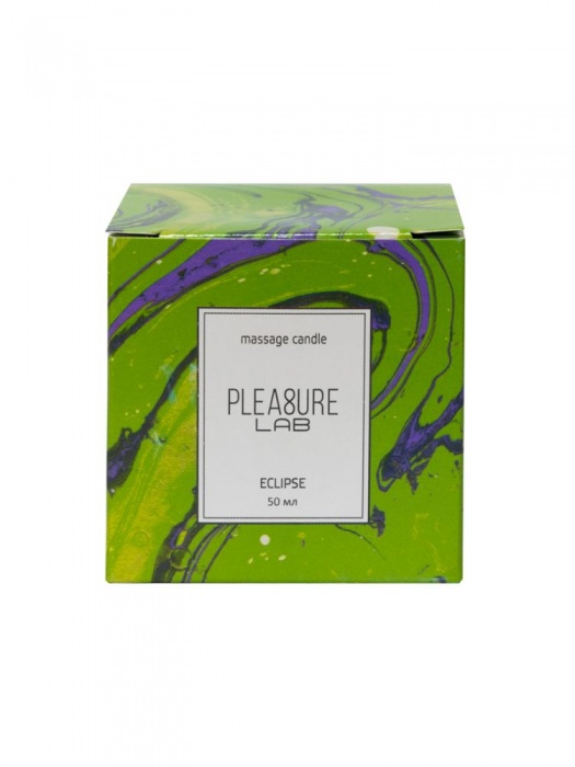 Массажная свеча Eclipse с ароматом сосны - 50 мл. - Pleasure Lab - купить с доставкой в Ростове-на-Дону