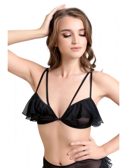 Бралетт Lora с воланами и застежкой спереди - Erolanta купить с доставкой