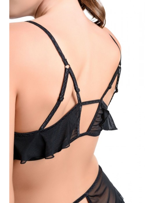 Бралетт Lora с воланами и застежкой спереди - Erolanta купить с доставкой