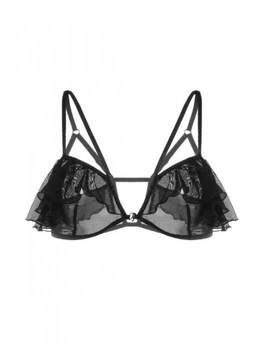 Бралетт Lora с воланами и застежкой спереди - Erolanta купить с доставкой