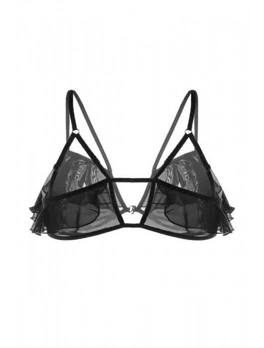 Бралетт Lora с воланами и застежкой спереди - Erolanta купить с доставкой