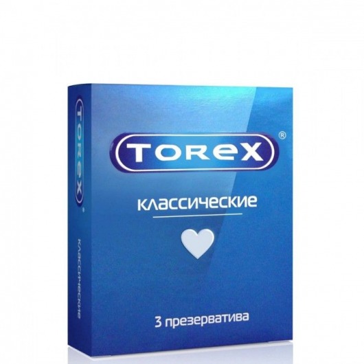 Гладкие презервативы Torex  Классические  - 3 шт. - Torex - купить с доставкой в Ростове-на-Дону