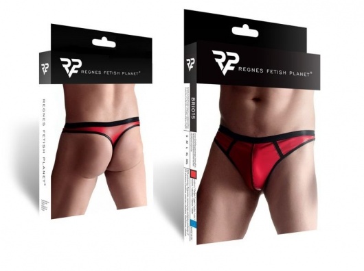 Мужские трусы-стринги с контрастными швами - Demoniq купить с доставкой