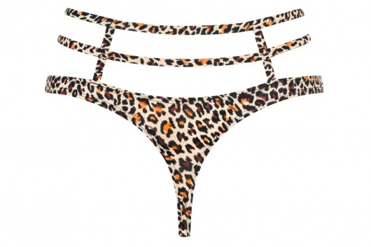 Пикантные трусики-стринги Selvy - Obsessive купить с доставкой