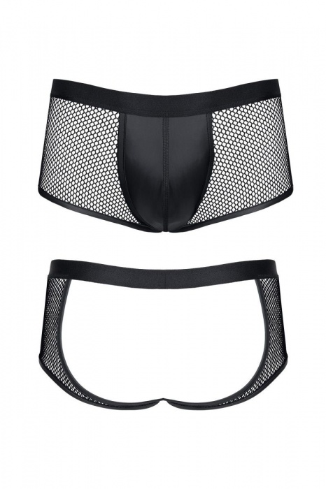 Мужские трусы-шорты со вставками из сетки и карманом - Demoniq купить с доставкой