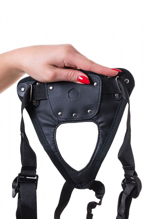 Черные трусики для страпона Master - ToyFa - купить с доставкой в Ростове-на-Дону