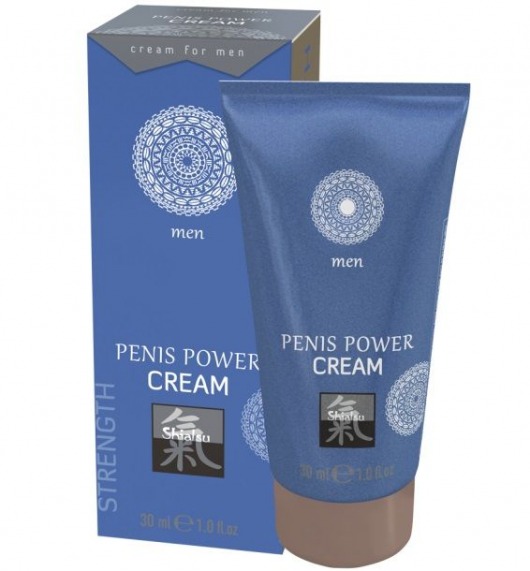Возбуждающий крем для мужчин Penis Power Cream - 30 мл. - Shiatsu - купить с доставкой в Ростове-на-Дону