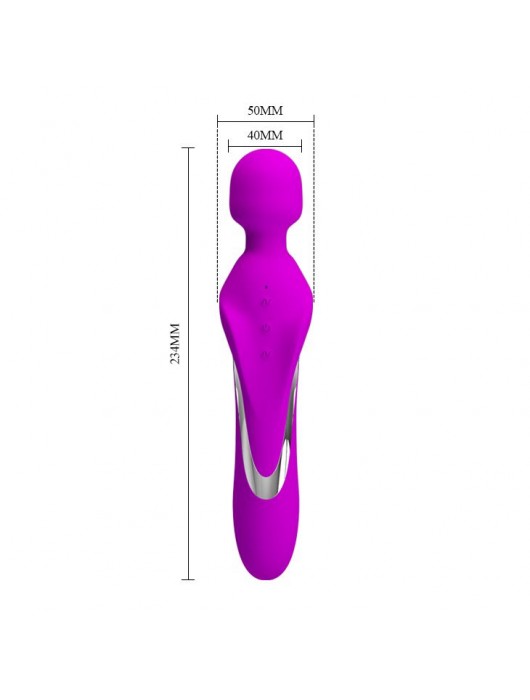 Лиловый жезловый вибромассажер Murray - Baile