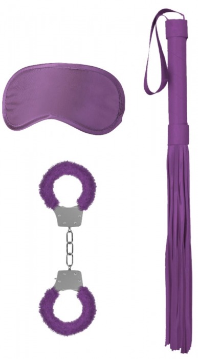 Фиолетовый набор для бондажа Introductory Bondage Kit №1 - Shots Media BV - купить с доставкой в Ростове-на-Дону