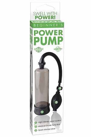 Дымчатая мужская помпа Beginner s Power Pump - Pipedream - в Ростове-на-Дону купить с доставкой