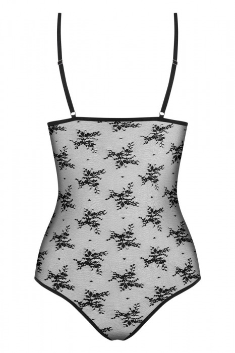 Пикантное боди Jennifairy с орнаментом - Obsessive купить с доставкой