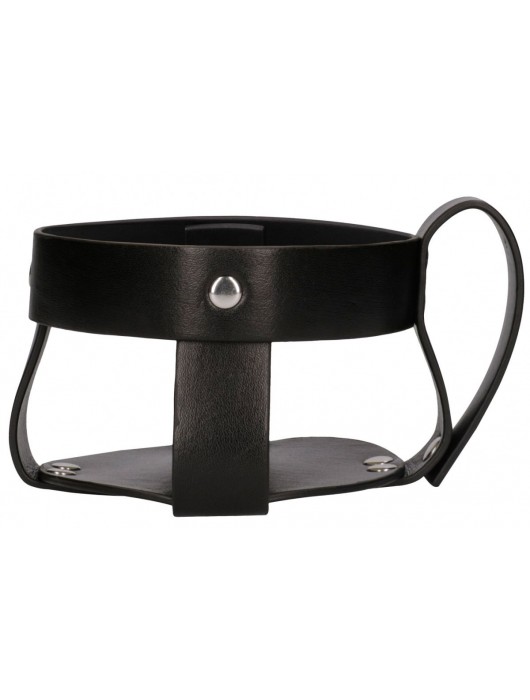 Черный держатель для смазки Belt Holder - Shots Media BV - купить с доставкой в Ростове-на-Дону